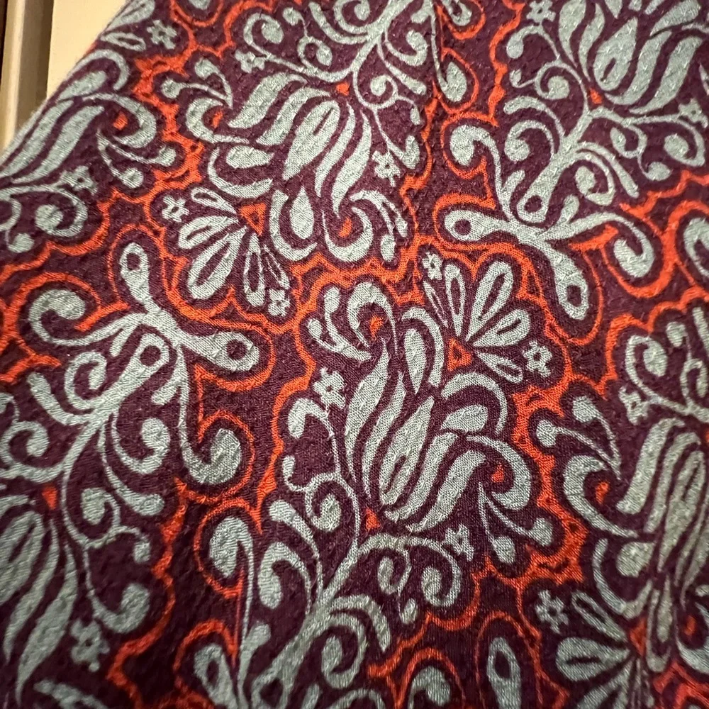 ANTHROPOLOGIE-MAEVE flowy cotton boho top 💜🩷🩵 - Picture 6 of 8